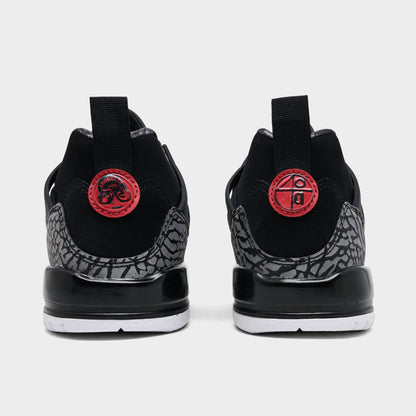 Jordan Spizike Low GS Black / Varsity Red - Classic Green