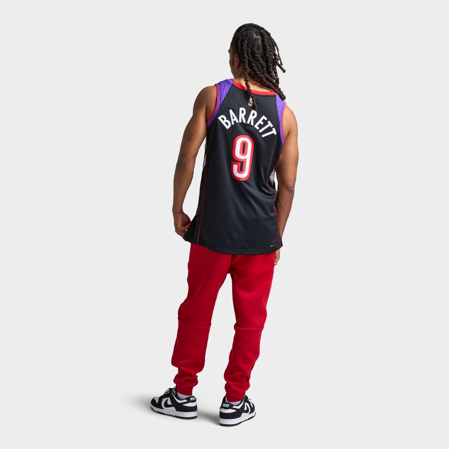 Nike Toronto Raptors RJ Barrett HWC Maillot Swingman / Field Mauve