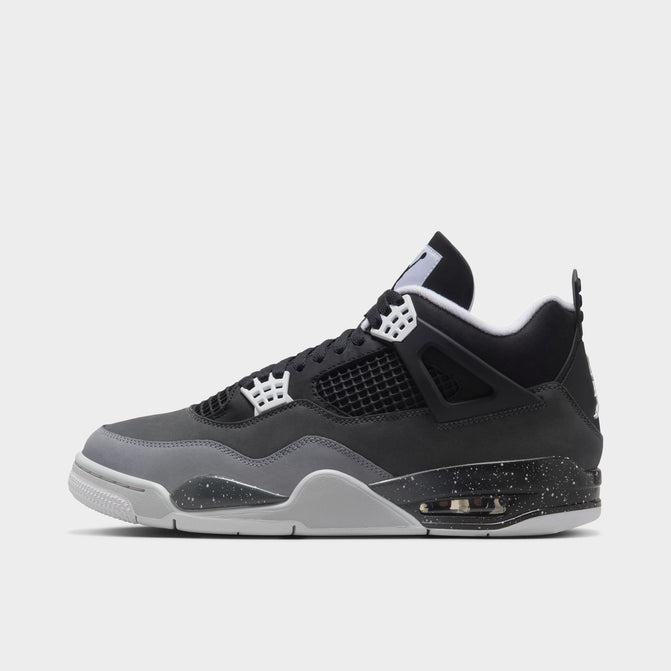 Jordan 4 Retro Black White Anthracite JD Sports