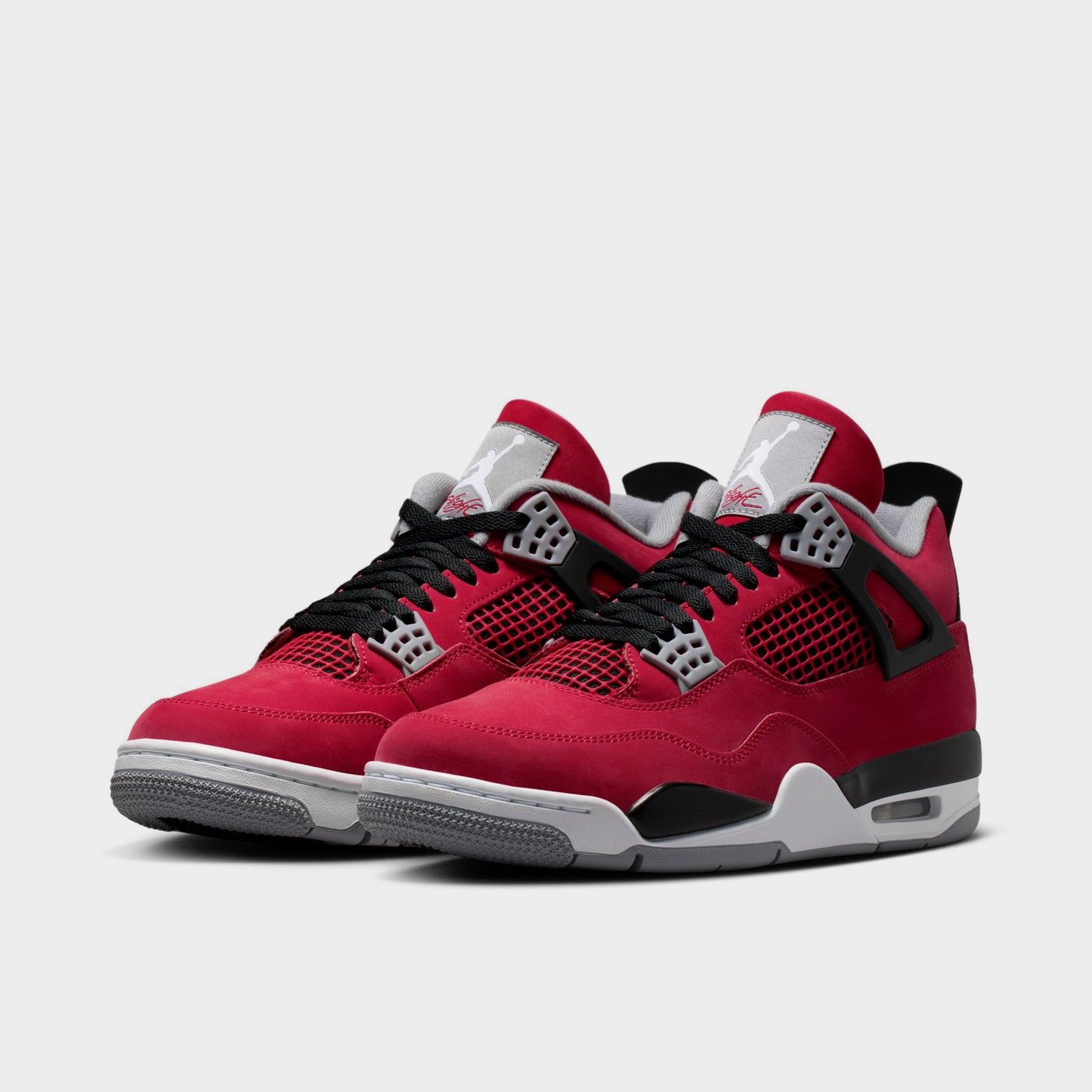 Jordan 4 Retro Fire Red / White - Black