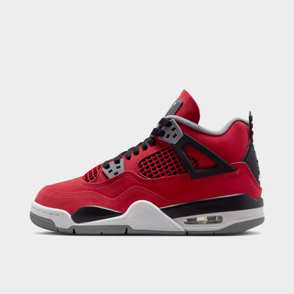 Jordan 4 Retro GS Fire Red / White - Black