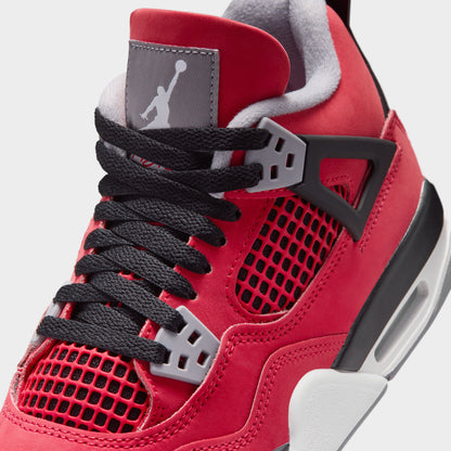 Jordan 4 Retro GS Fire Red / White - Black