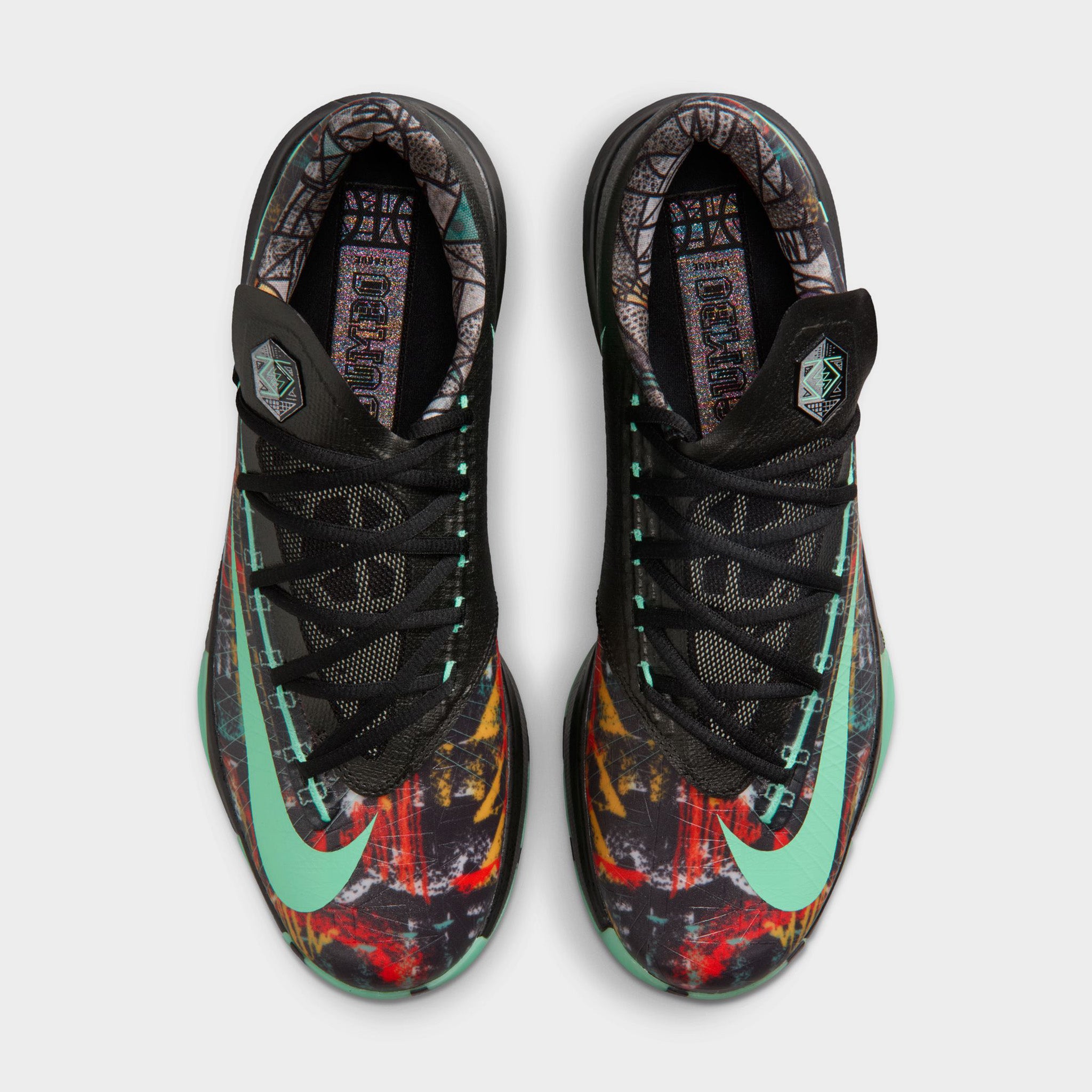 Nike KD VI Multicolor / Green Glow - Black – JD Sports