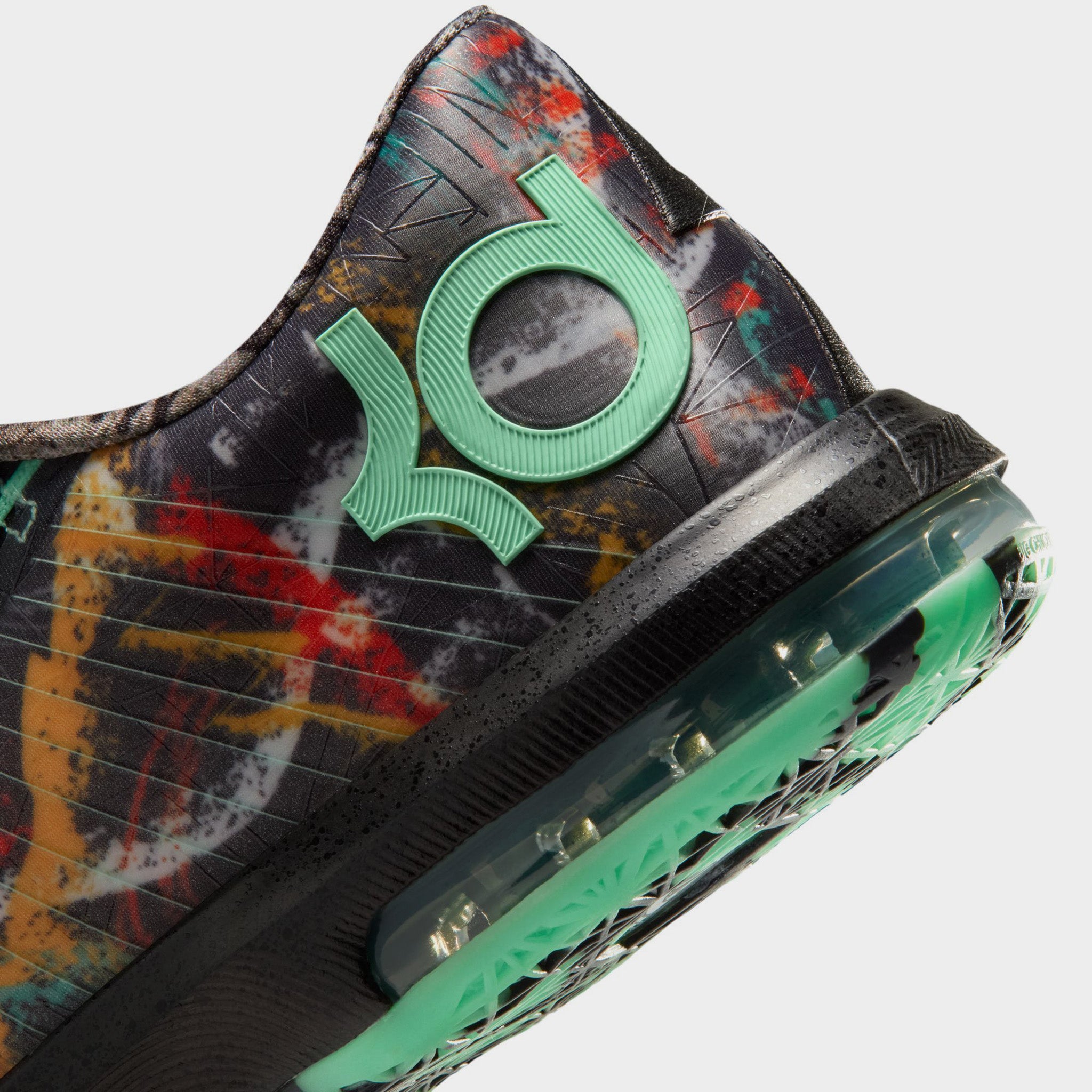 Nike KD VI Multicolor / Green Glow - Black – JD Sports