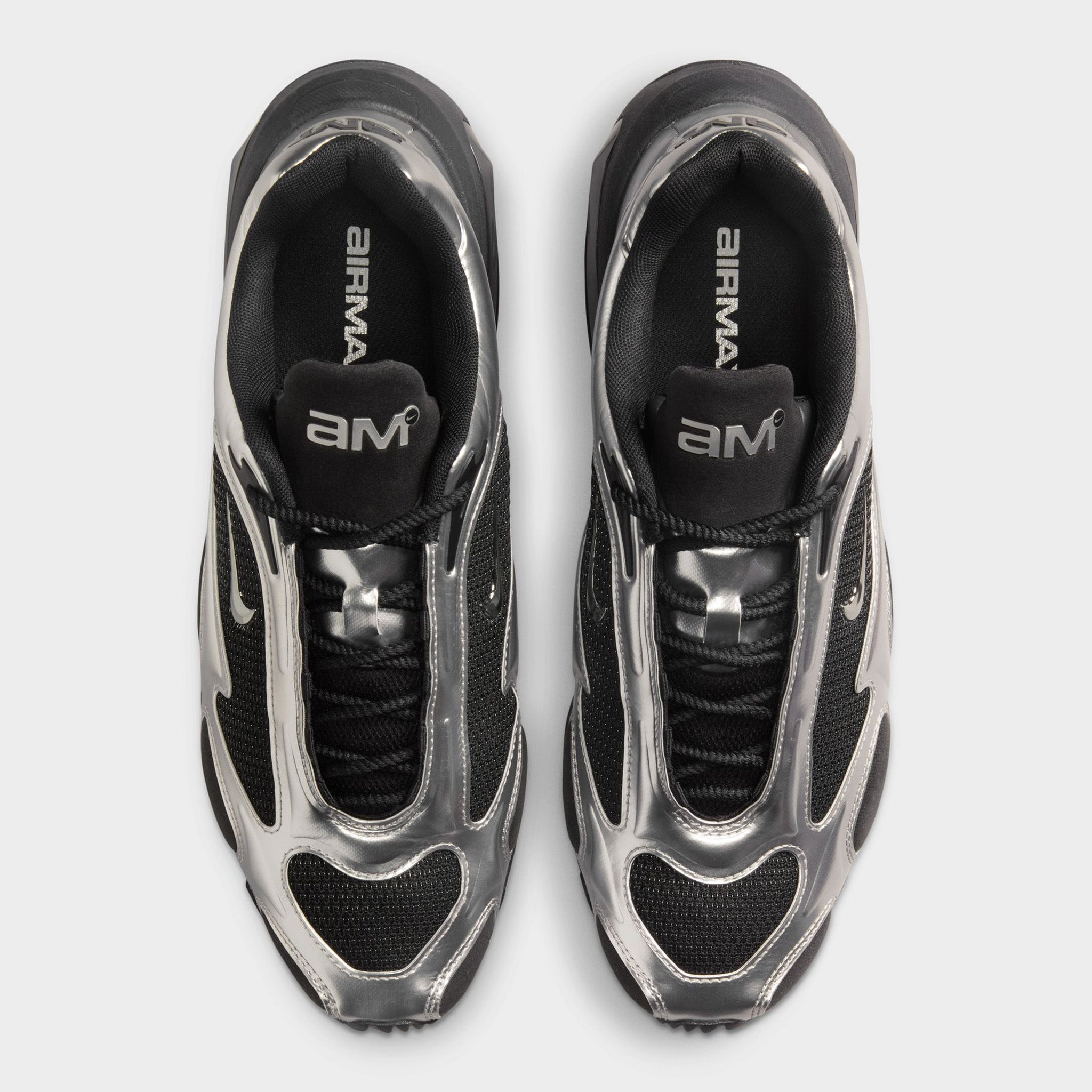 靴 Nike Women's AirMaxMuse Black/Silver 23 Nike Women's Air Max Muse Black / Metallic Silver – JD Sports