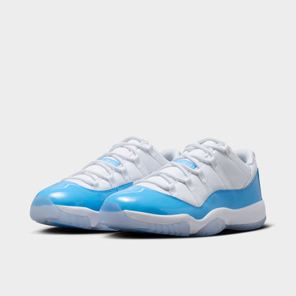 Jordan 11 Retro Low White / University Blue - Black