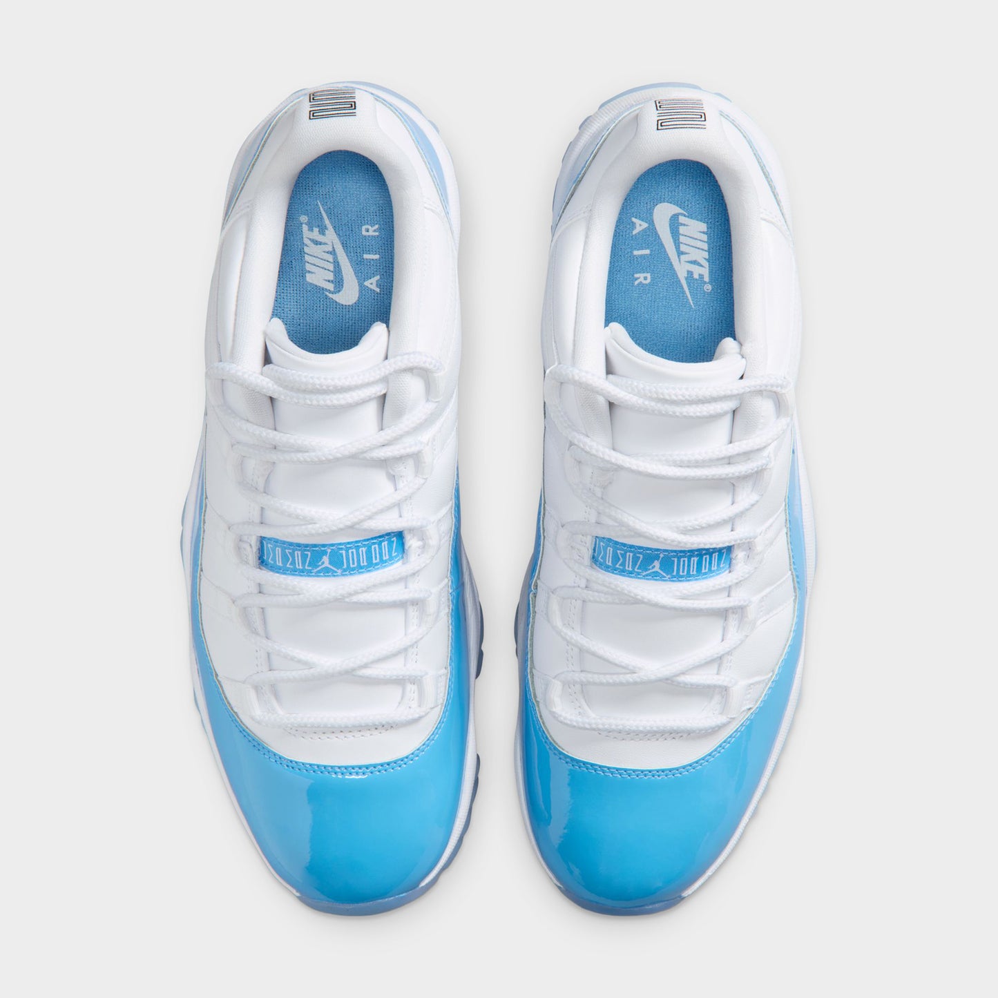 Jordan 11 Retro Low White / University Blue - Black