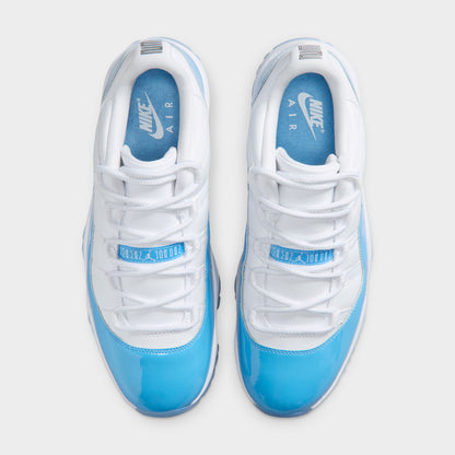 Jordan 11 Retro Low White / University Blue - Black