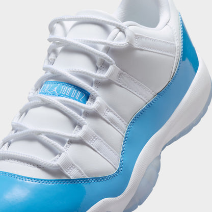 Jordan 11 Retro Low White / University Blue - Black