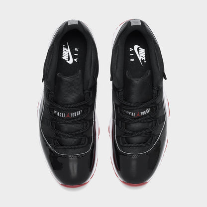 Jordan 11 Retro Low Black / Varsity Red - White