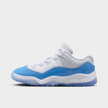 Jordan 11 Low Retro PS White / University Blue - Black