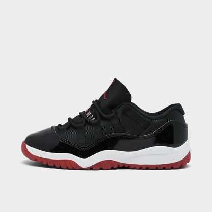 Jordan 11 Retro Low PS Black / Varsity Red - White