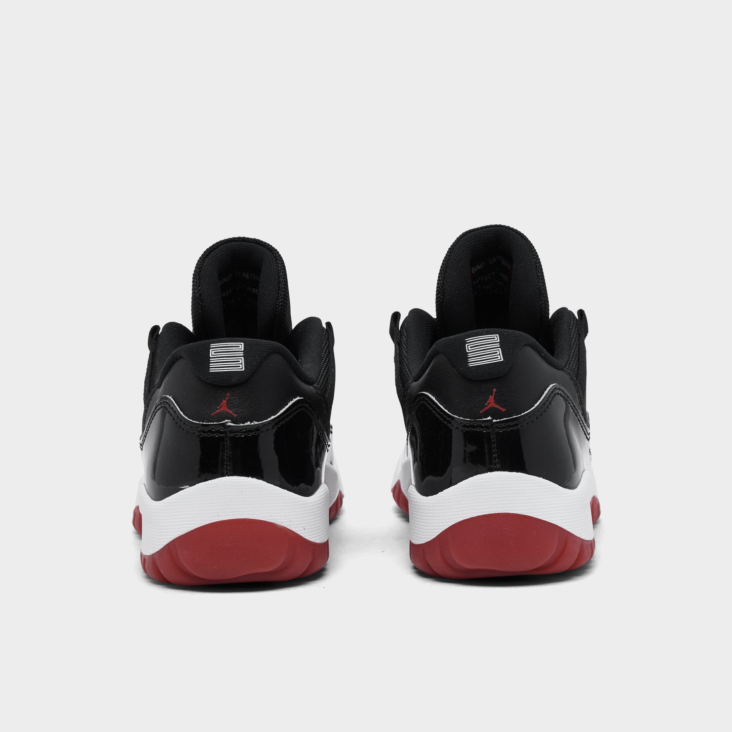 Jordan 11 Retro Low PS Black / Varsity Red - White