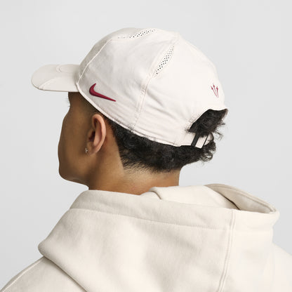 Nike NOCTA S.S.C. Cap Light Orewood Brown / Team Red