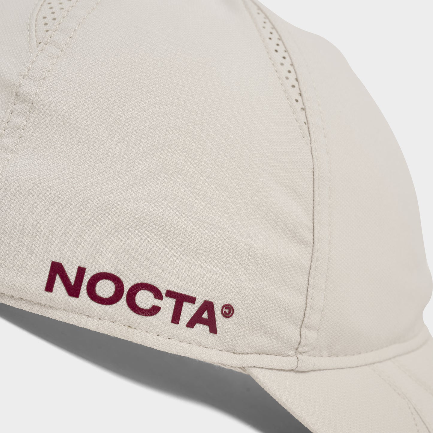 Nike NOCTA S.S.C. Cap Light Orewood Brown / Team Red