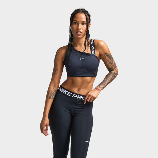 Nike pro swoosh bra discount