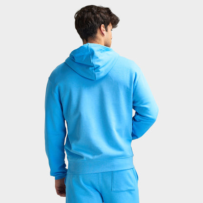 Jordan Brooklyn Chandail à capuche zippé en polaire Bleu universitaire / bleu marine