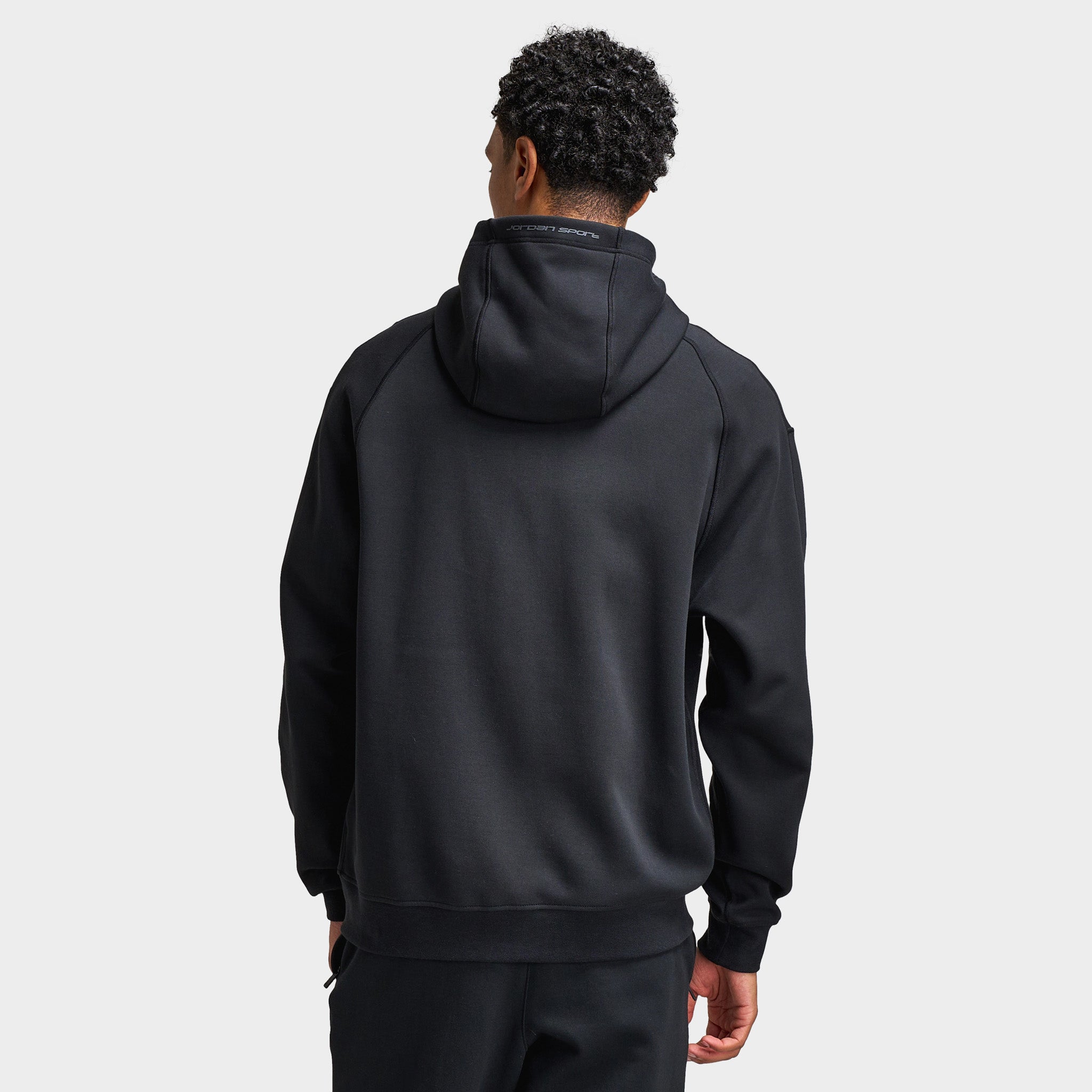 Jordan Dri-FIT Sport Hoop Full-Zip Hoodie Black / White – JD