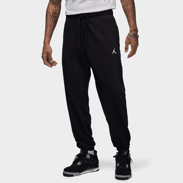 Jordan Dri FIT Sport Crossover Fleece Joggers Black White JD Sports