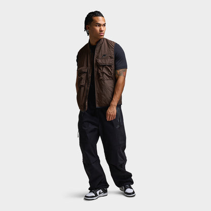 Nike Tech Woven Vest Baroque Brown / Baroque Brown - Black