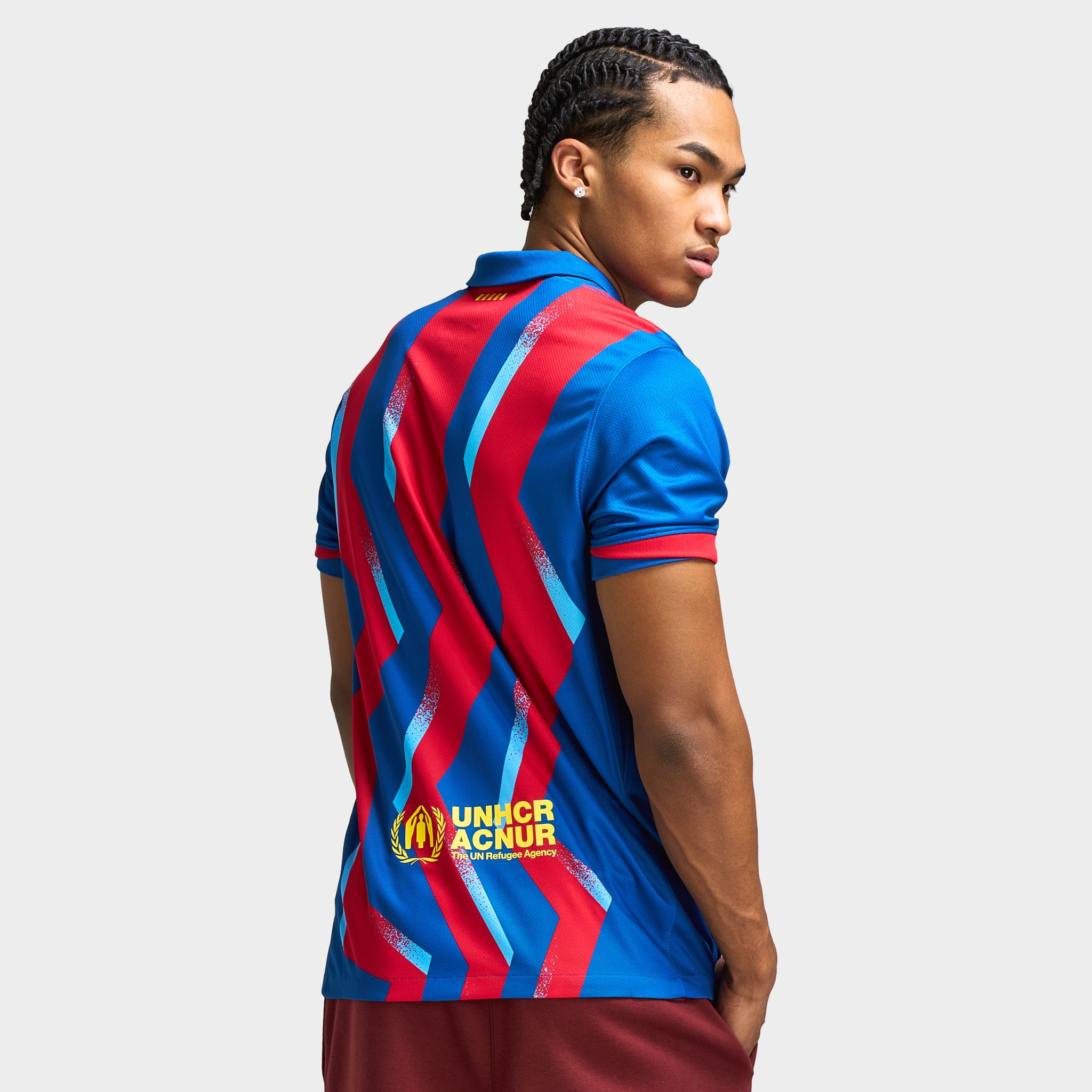 Nike Dri-FIT Men's F.C. Barcelona Stadium Home Football Replica