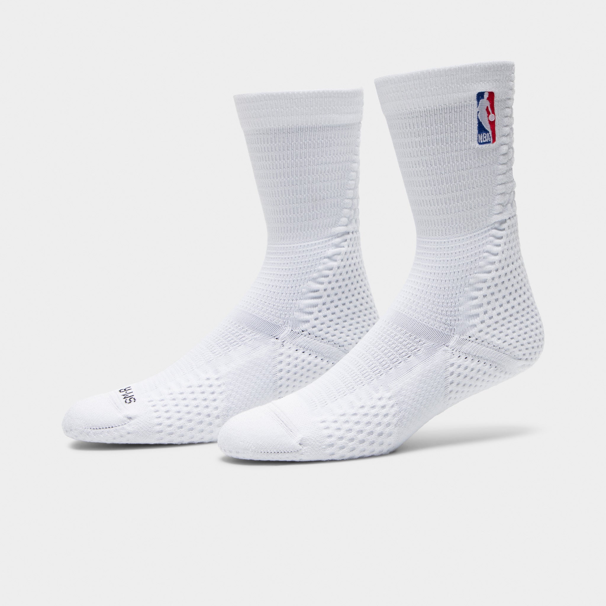 white nike nba socks