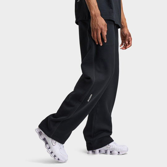 Nike NOCTA Fleece CS Open-Hem Sweatpants Black / White