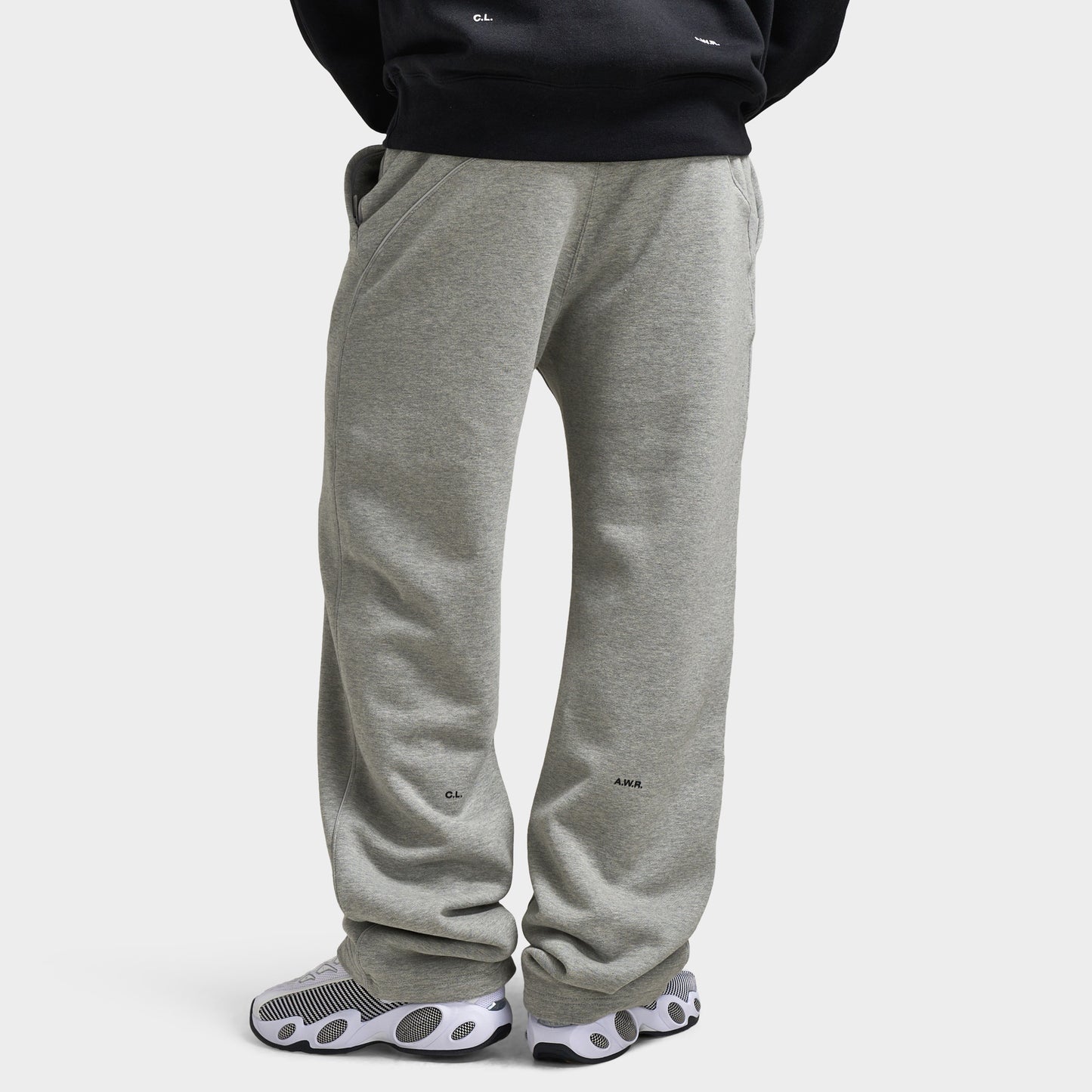 Nike NOCTA Cardinal Woven Fleece Open Hem Pants Dark Grey Heather/Black