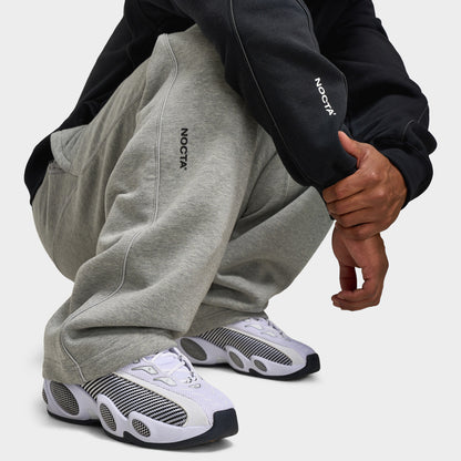 Nike NOCTA Cardinal Woven Fleece Open Hem Pants Dark Grey Heather/Black