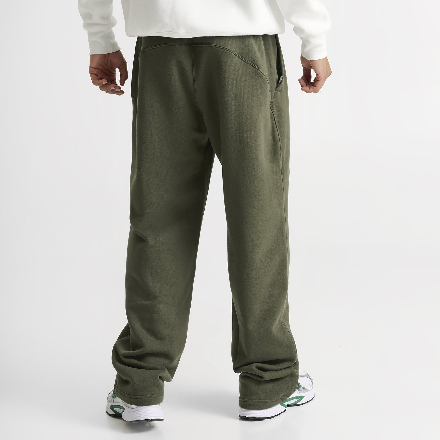 Nike NOCTA NRG CS Cardinal Pantalon en molleton Cargo Kaki / Rouge Équipe