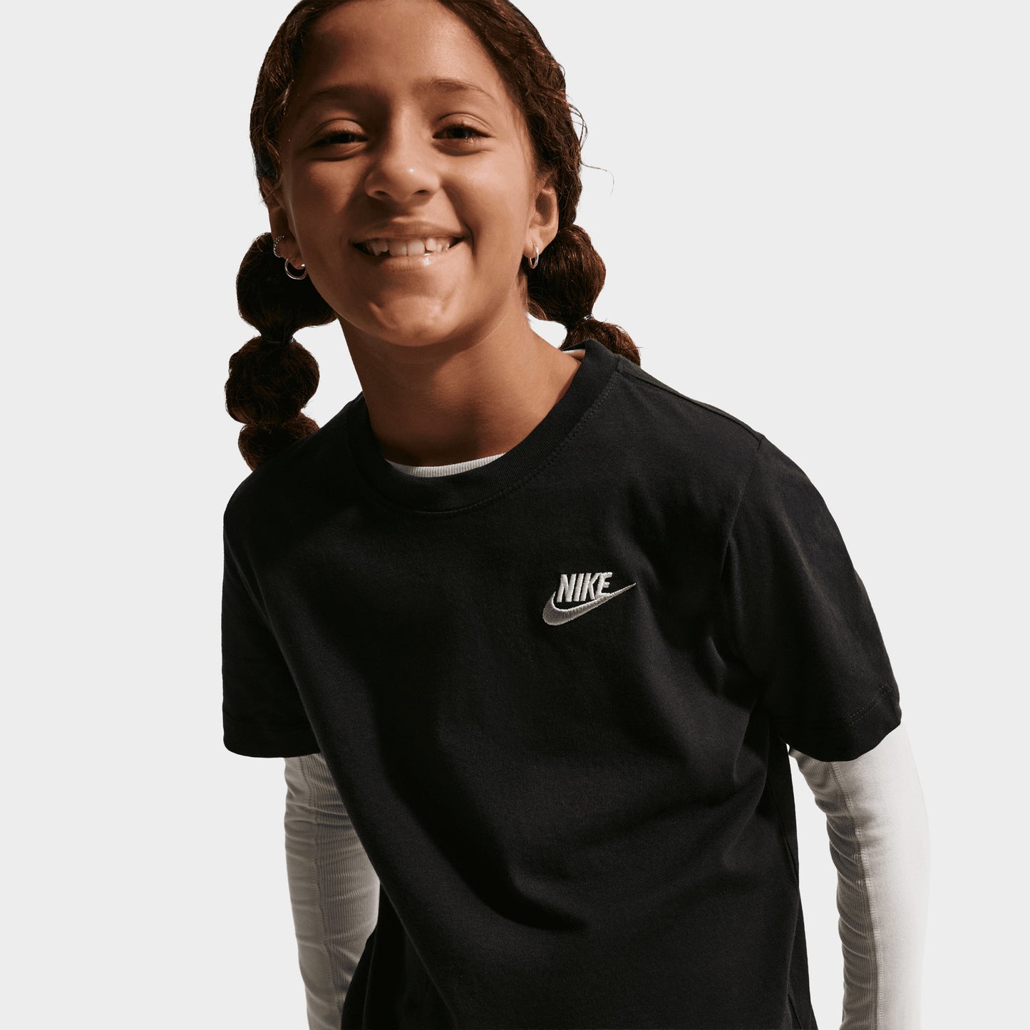 Nike Sportswear Junior Futura T-shirt Noir / Blanc - Gris