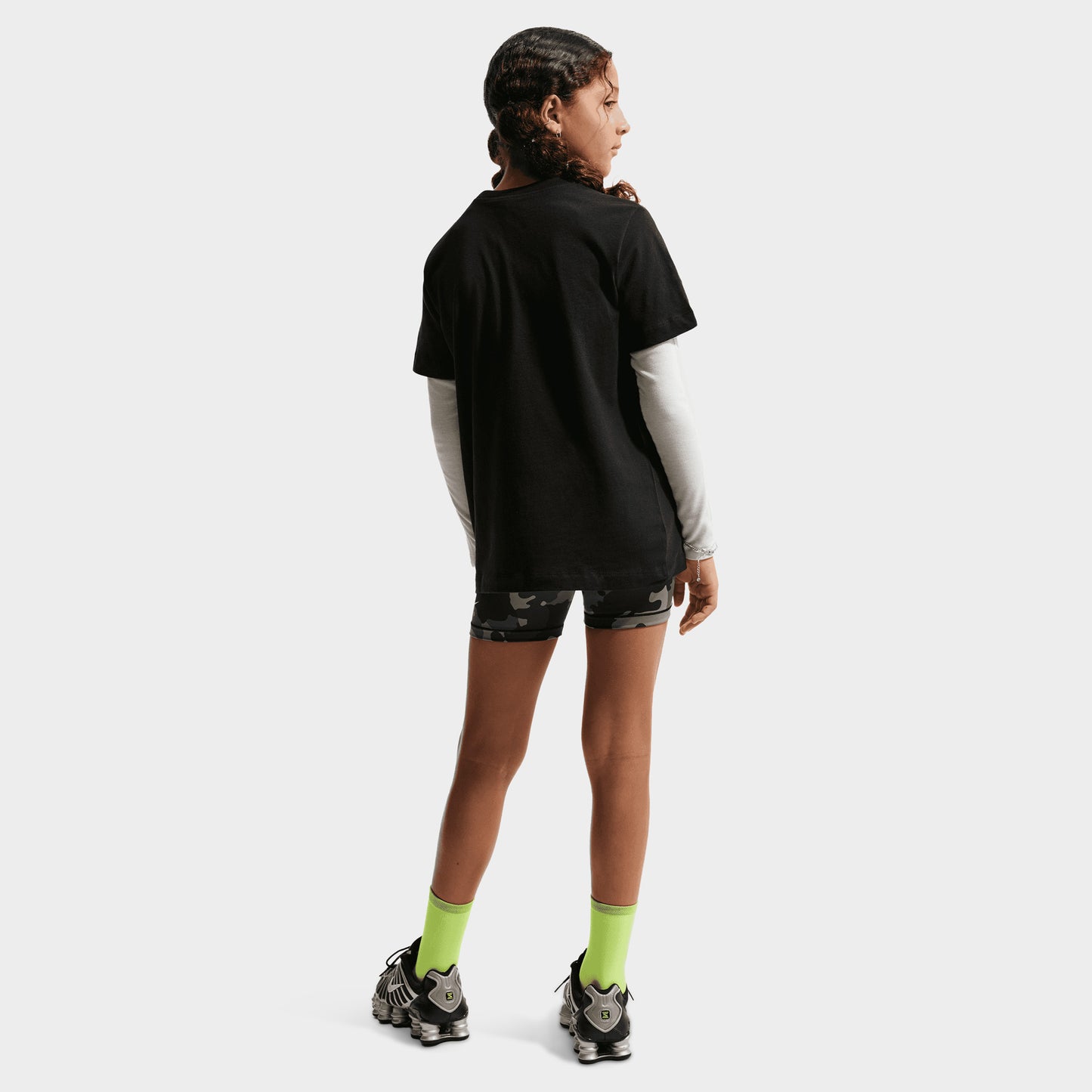 Nike Sportswear Junior Futura T-shirt Noir / Blanc - Gris