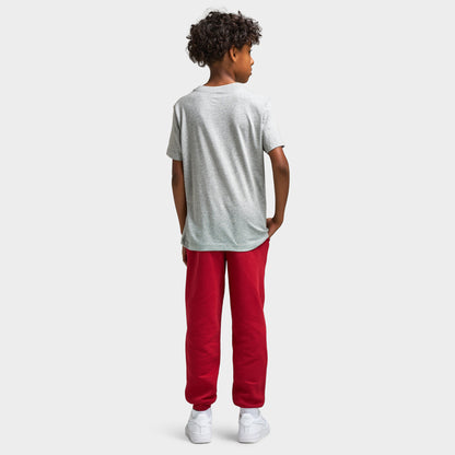 Nike Sportswear Juniors' Futura T-Shirt Grey Heather /  White - Red