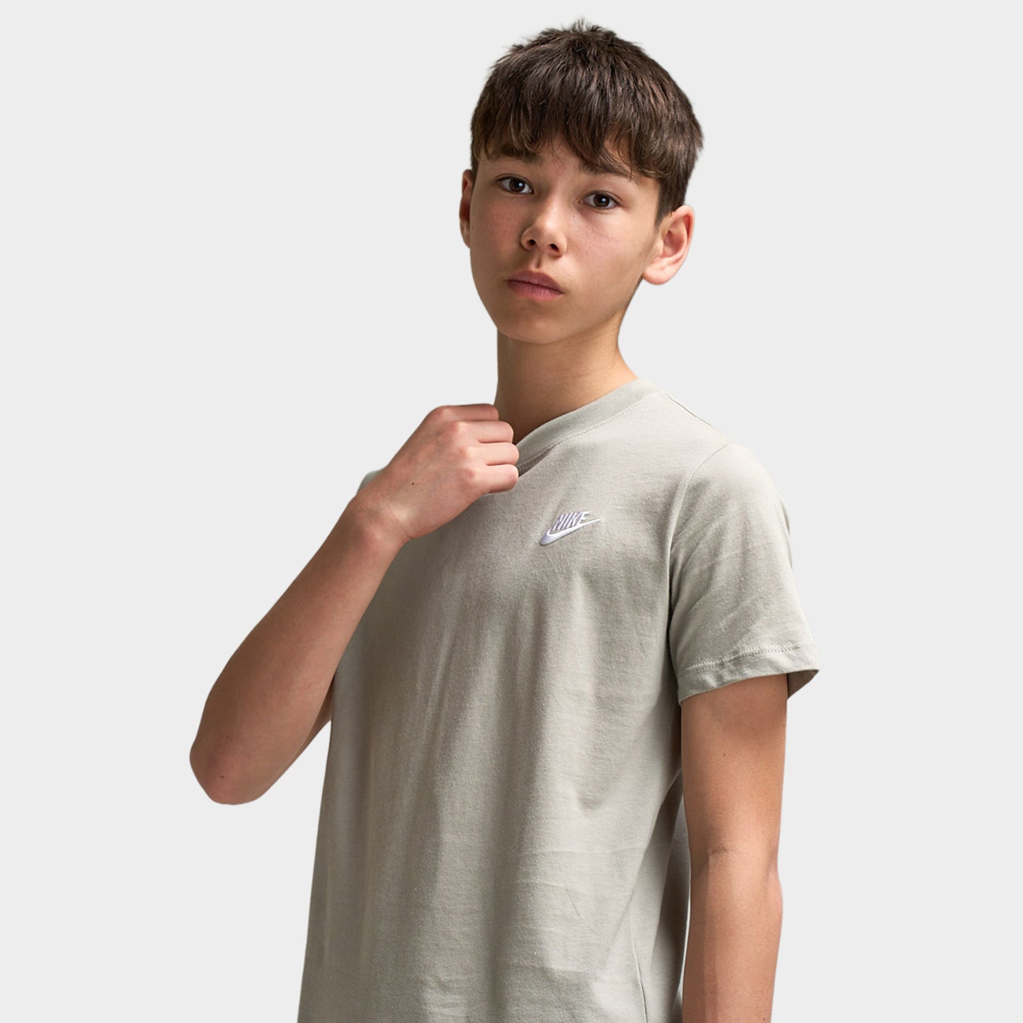 Nike Sportswear Junior T-shirt Futura Brouillard épicé / Blanc