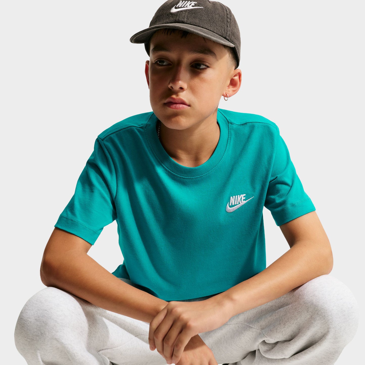 Nike T-shirt Futura pour enfant / Vert Énergie