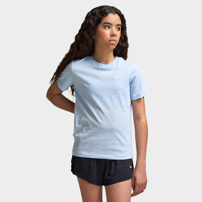 Nike Sportswear Junior Futura T-shirt Bleu Hydrogène / Blanc