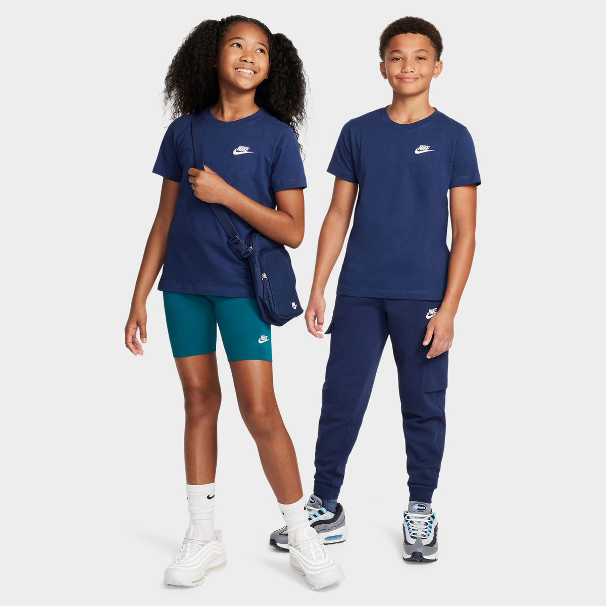 Nike Futura Junior T-shirt / Bleu marine