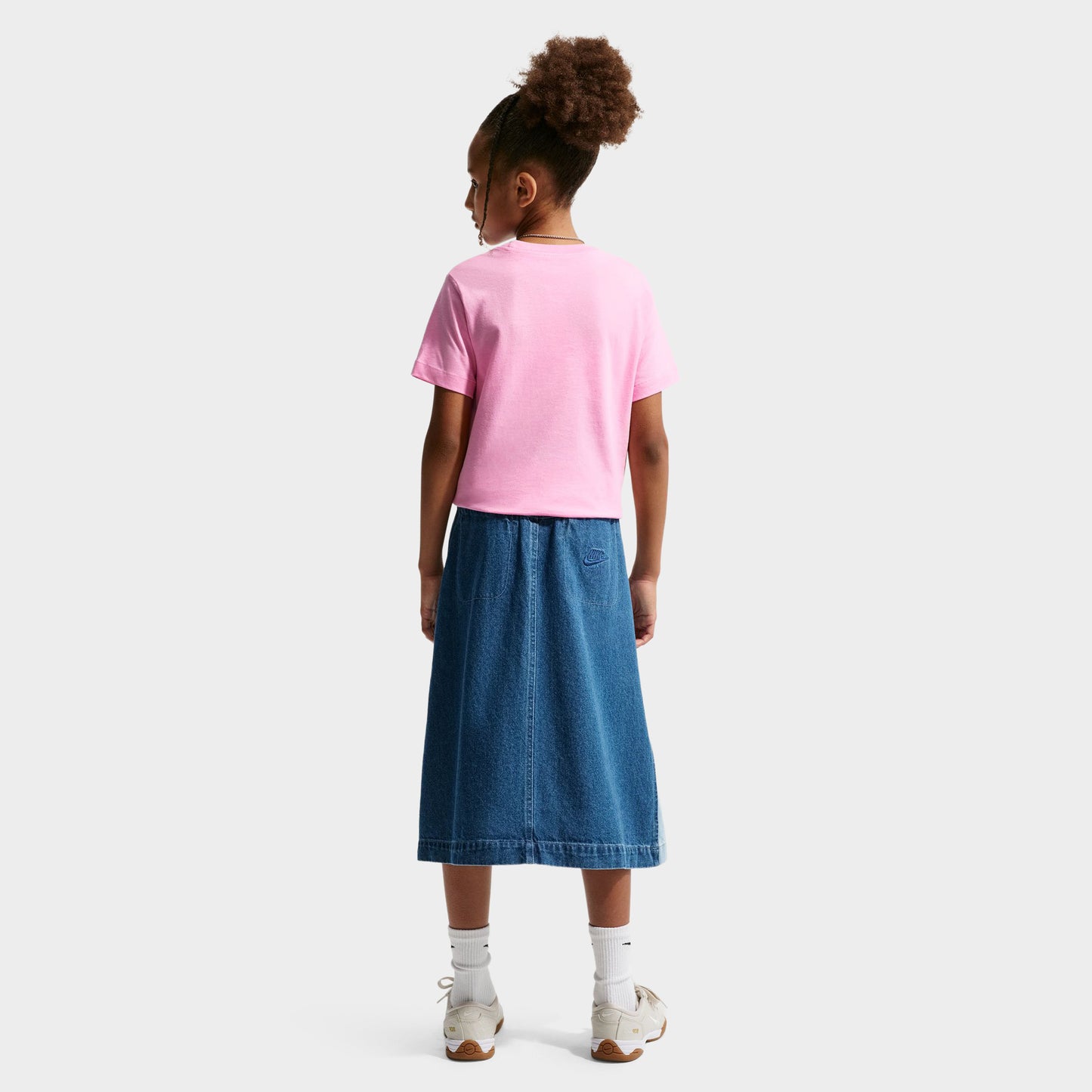 Nike Juniors Futura T-Shirt / Pink Rise