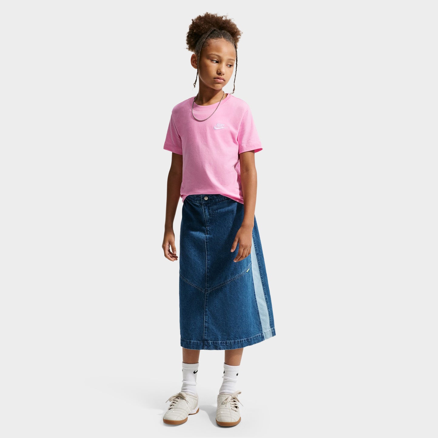 Nike Juniors Futura T-Shirt / Pink Rise