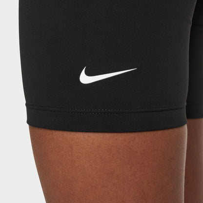 Nike Junior Girls' One Dri-Fit Bike Shorts Black / White