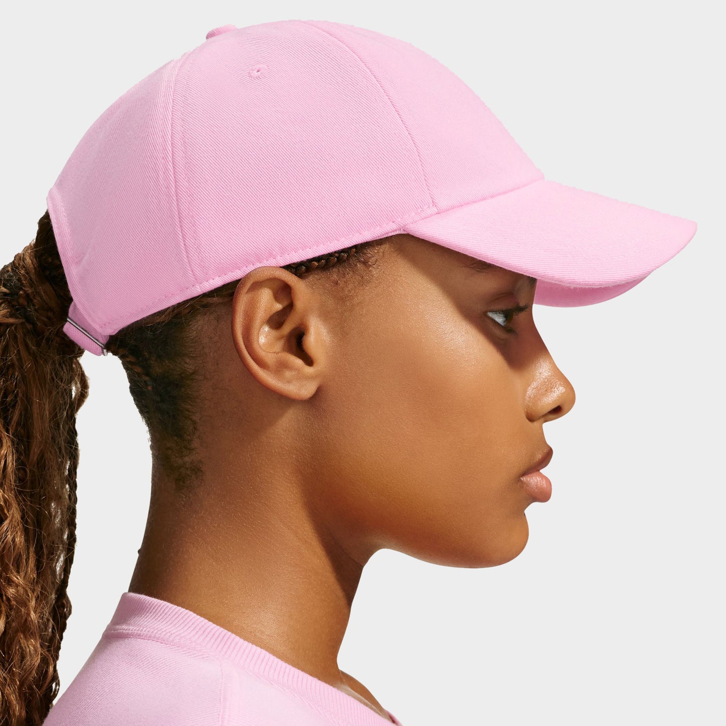 Nike Club Unstructured Small Swoosh Cap Pink Rise / Sail