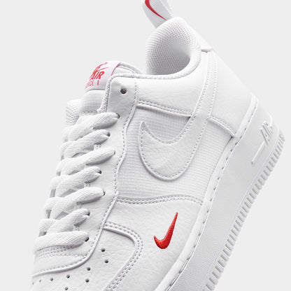 Nike Air Force 1 '07 White / White - University Red