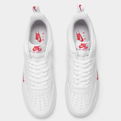 Nike Air Force 1 '07 White / White - University Red