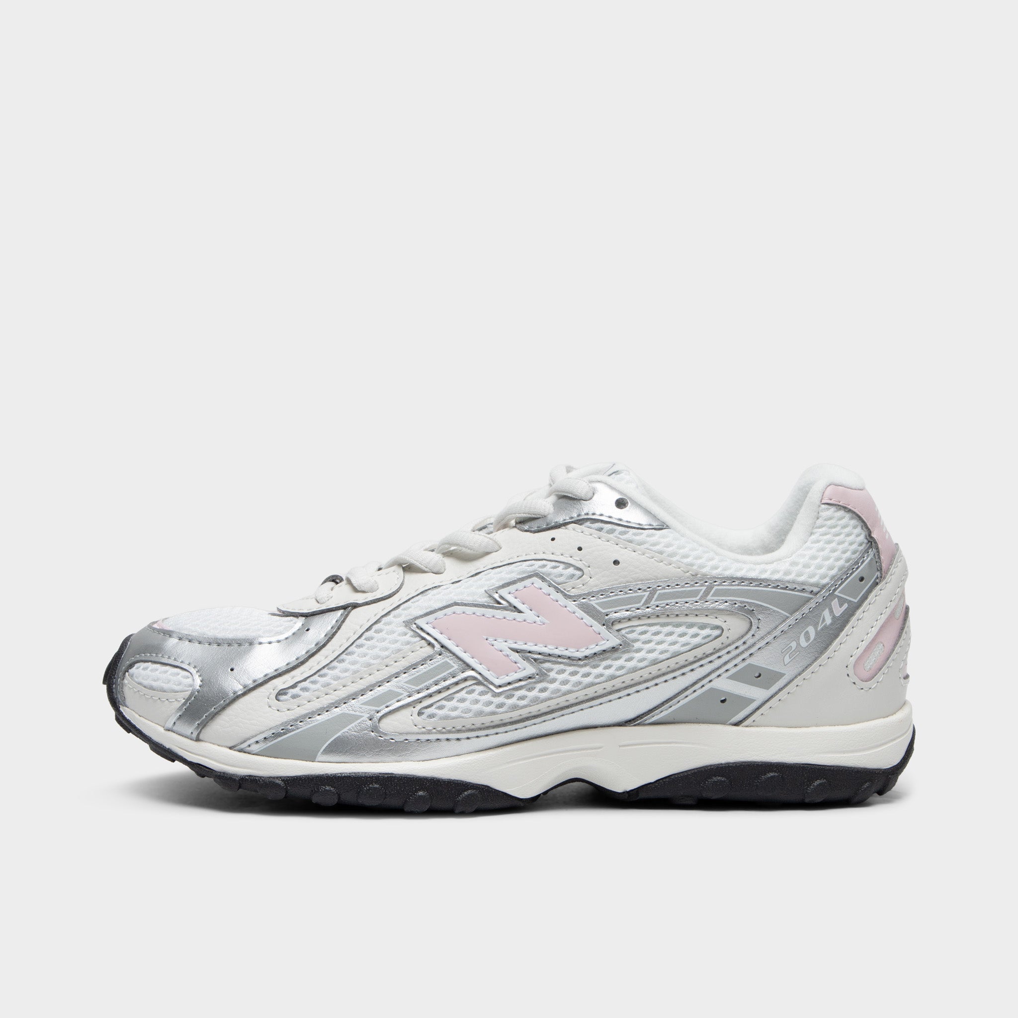 New Balance Juniors' 204L White / Rosewood – JD Sports