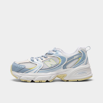 New Balance Junior 530 Gris Arctique Clair / Blanc