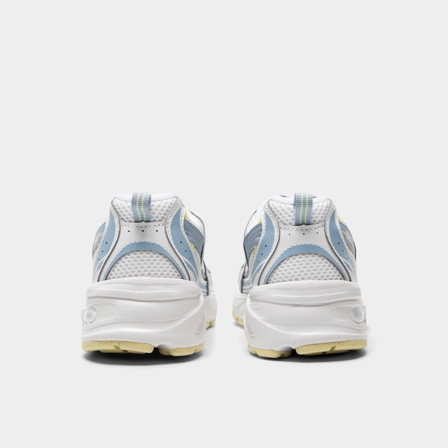 New Balance Junior 530 Gris Arctique Clair / Blanc