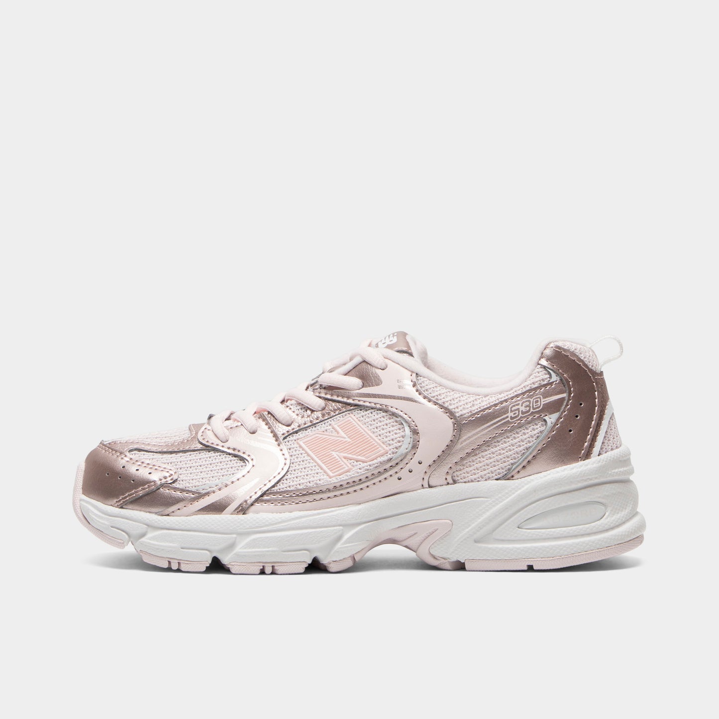 New Balance Juniors' 530 Shell Pink / Pink Salt