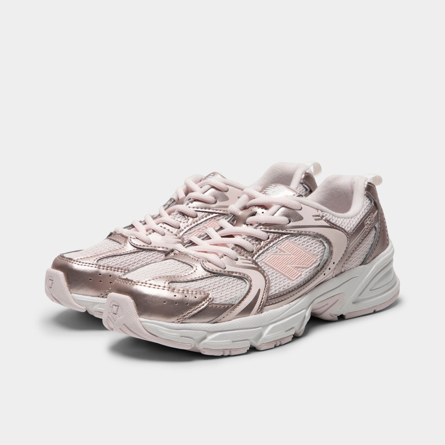 New Balance Juniors' 530 Shell Pink / Pink Salt