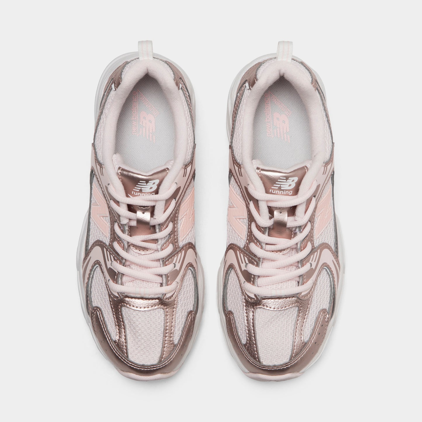 New Balance Juniors' 530 Shell Pink / Pink Salt