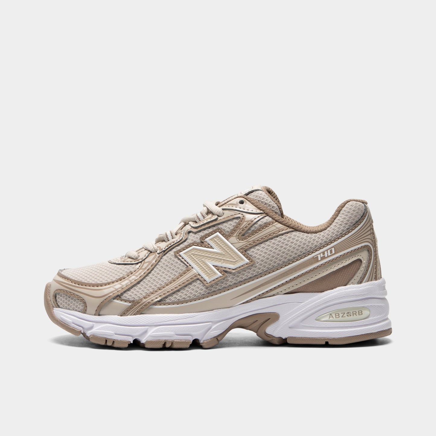 New Balance Juniors' 740 Timberwolf / Driftwood